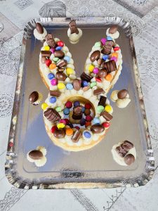 Number cake lapin