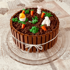 Layer cake Gâteaux jardin